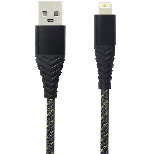 USB2.0 A Male to Lightning Male Cable Aluminum case Nylon woven MFi Certifcated