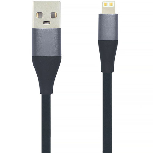 USB2.0 A Male to Lightning Male Cable Aluminum case Nylon woven MFi Certifcated