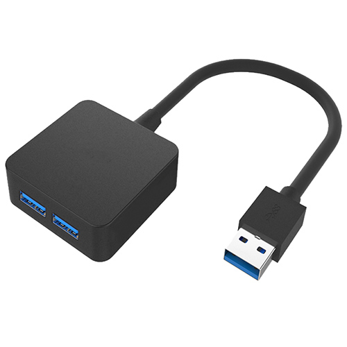 USB3.0 A Male TO USB3.1*2 Ports HUB 10Gbs